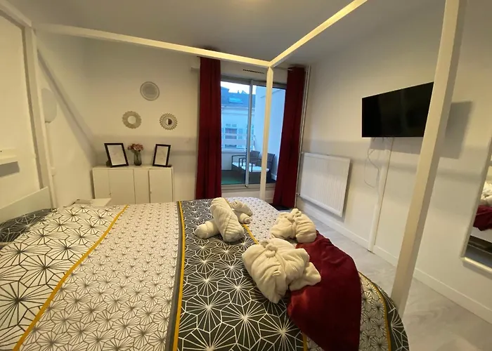 Apartment Detente Absolue - Jacuzzi, Billard, Ping-pong - 041 Rouen